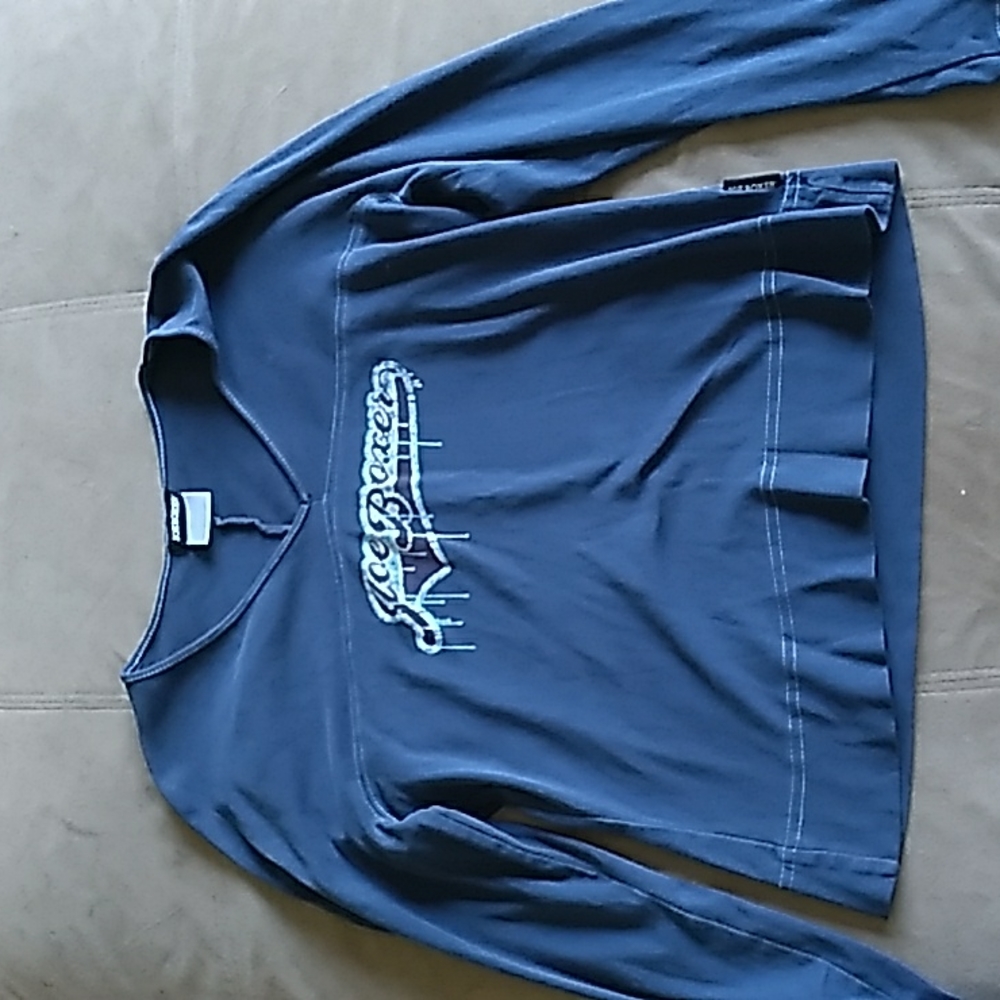 Long sleeve crop top